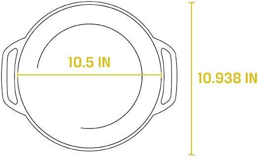 imageLodge 6 Quart Enameled Cast Iron Dutch Oven with Lid Dual Handles Oven Safe up to 500 F or on Stovetop Use to Marinate Cook Bake Refrigerate and Serve Desert SageIsland Spice Red