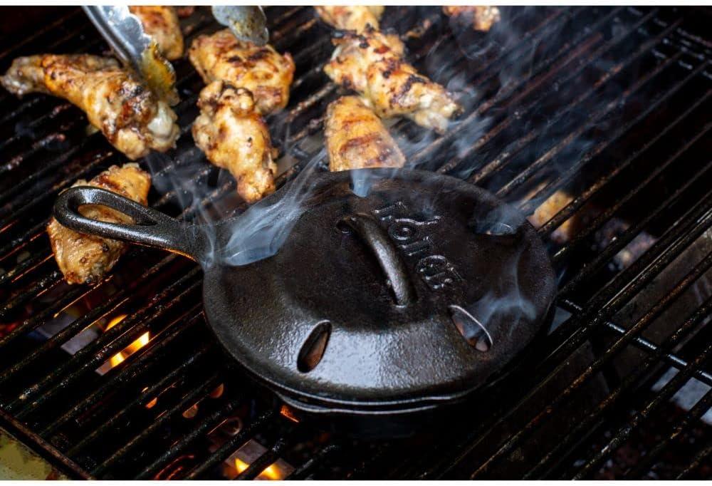 imageLodge 65quot Cast Iron Smoker Skillet