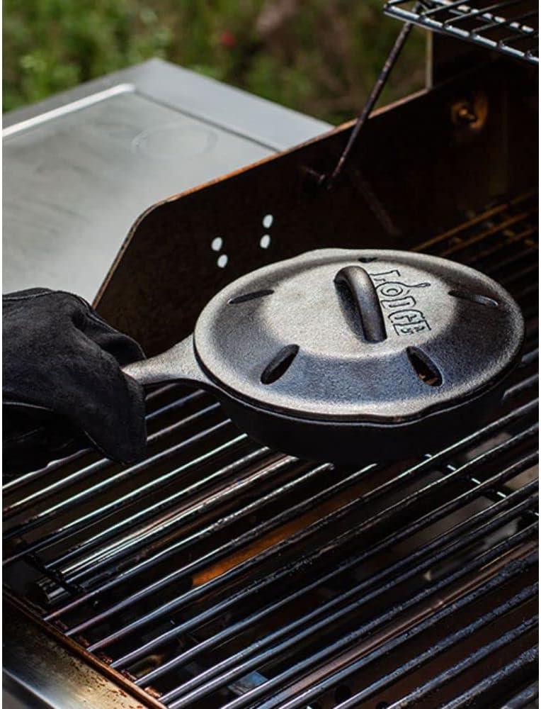 imageLodge 65quot Cast Iron Smoker Skillet