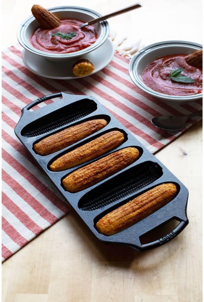 imageLodge Cast Iron Cornstick Pan6 Stick