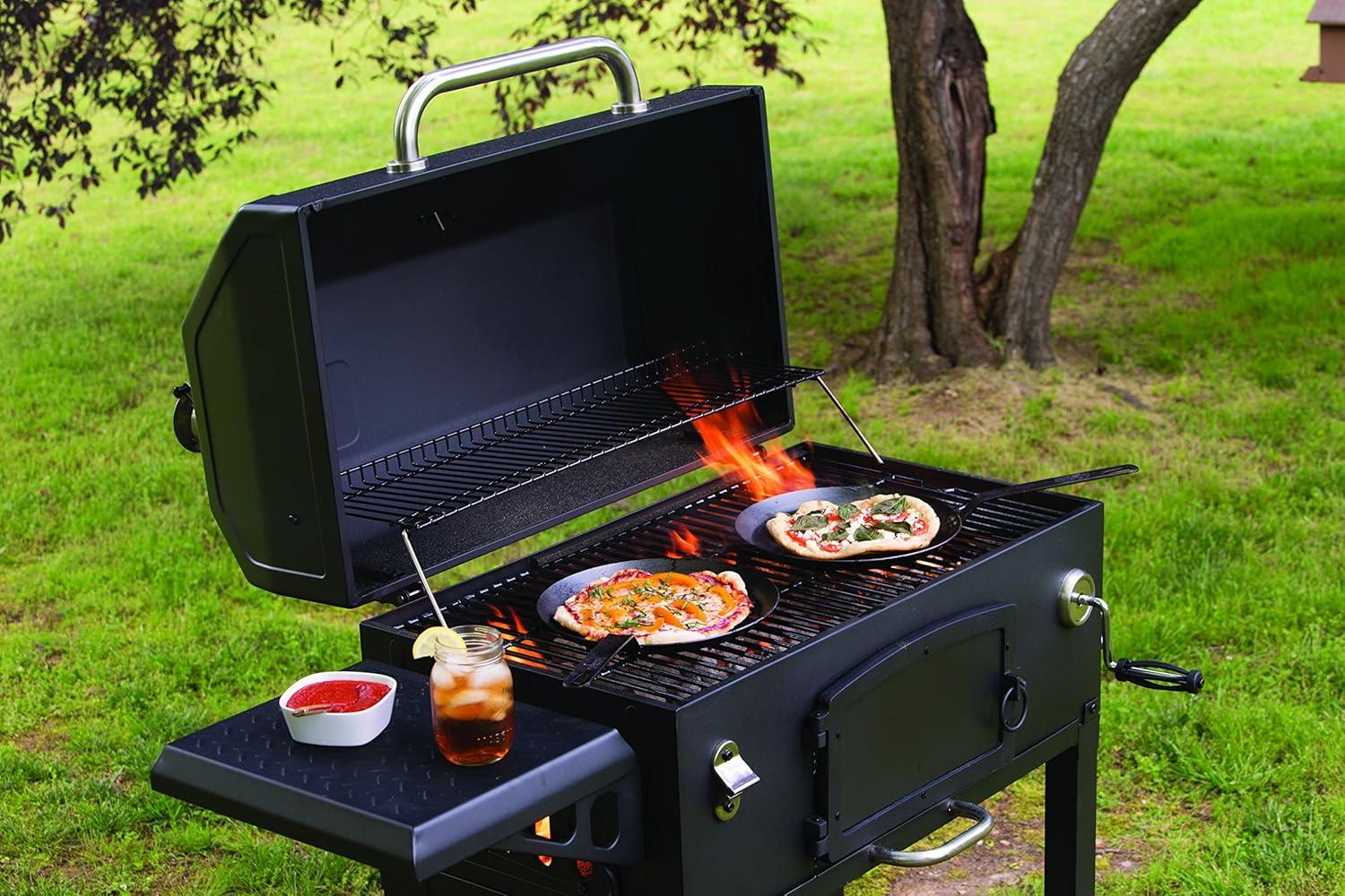 imageLodge PreSeasoned Carbon Steel Skillet Use in the Oven on the Stove on the Grill or Over a Campfire 10 Inch8 Inch