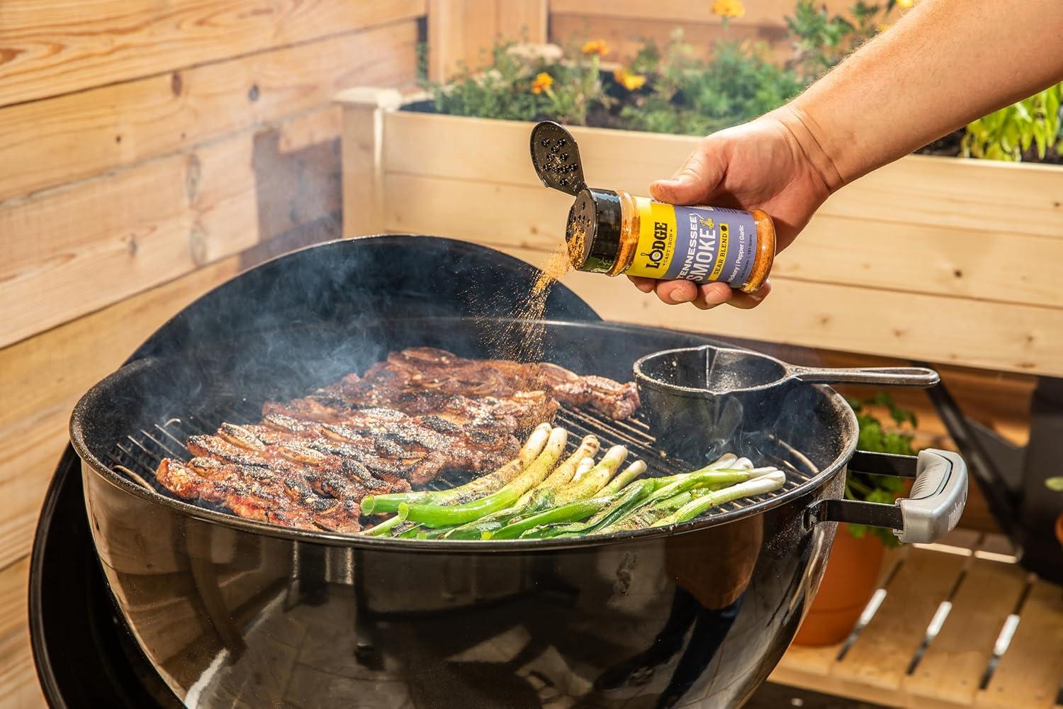 imageLodge Sear Blend Made for Cast Iron Cooking Use Over the Grill On the Stove or Even in the Oven NonGMO 64oz 4 Pack Tennessee Smoke