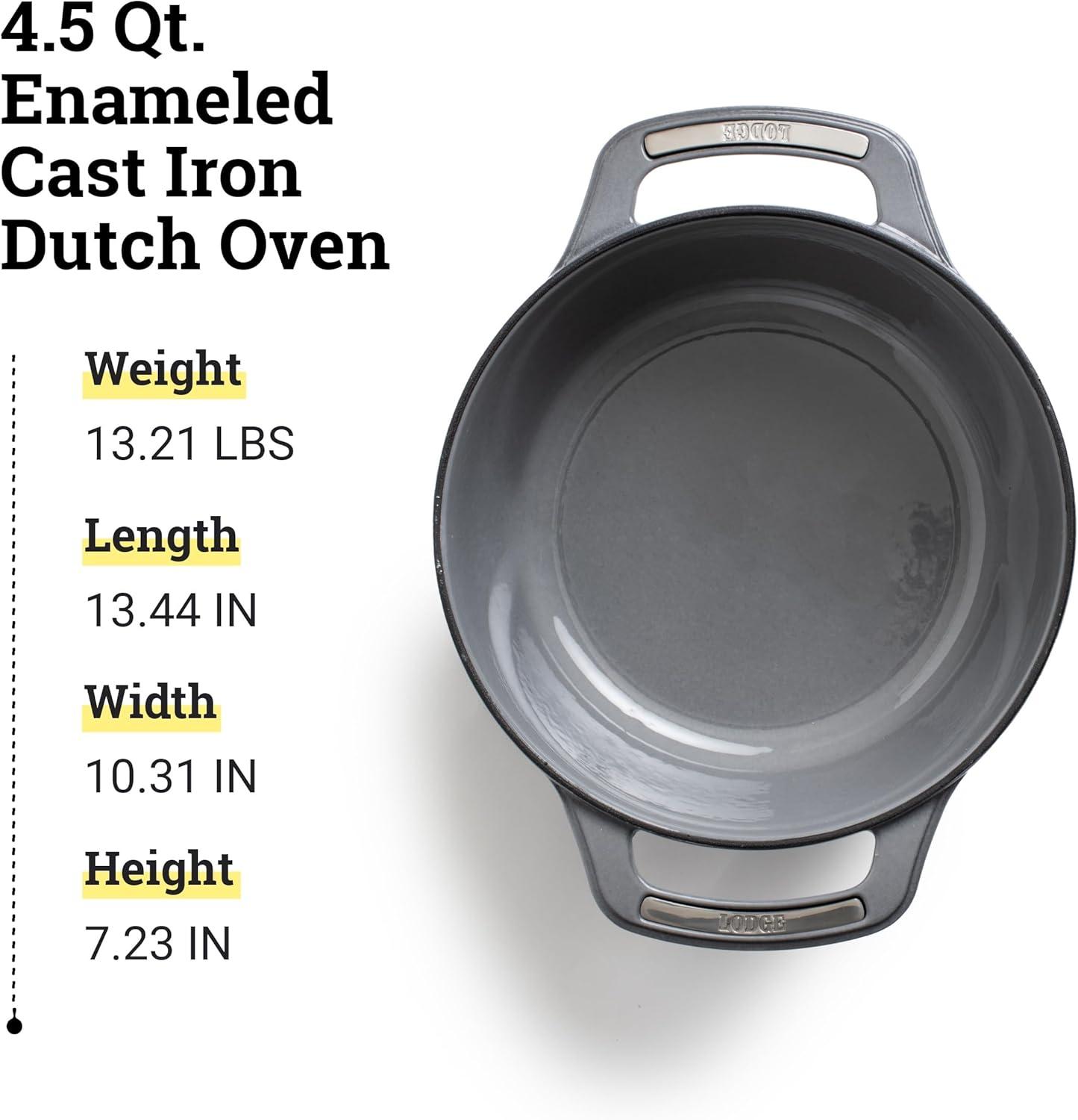 imageLodge USA Enamel Dutch Oven 75 qt MoonstruckMoonstruck