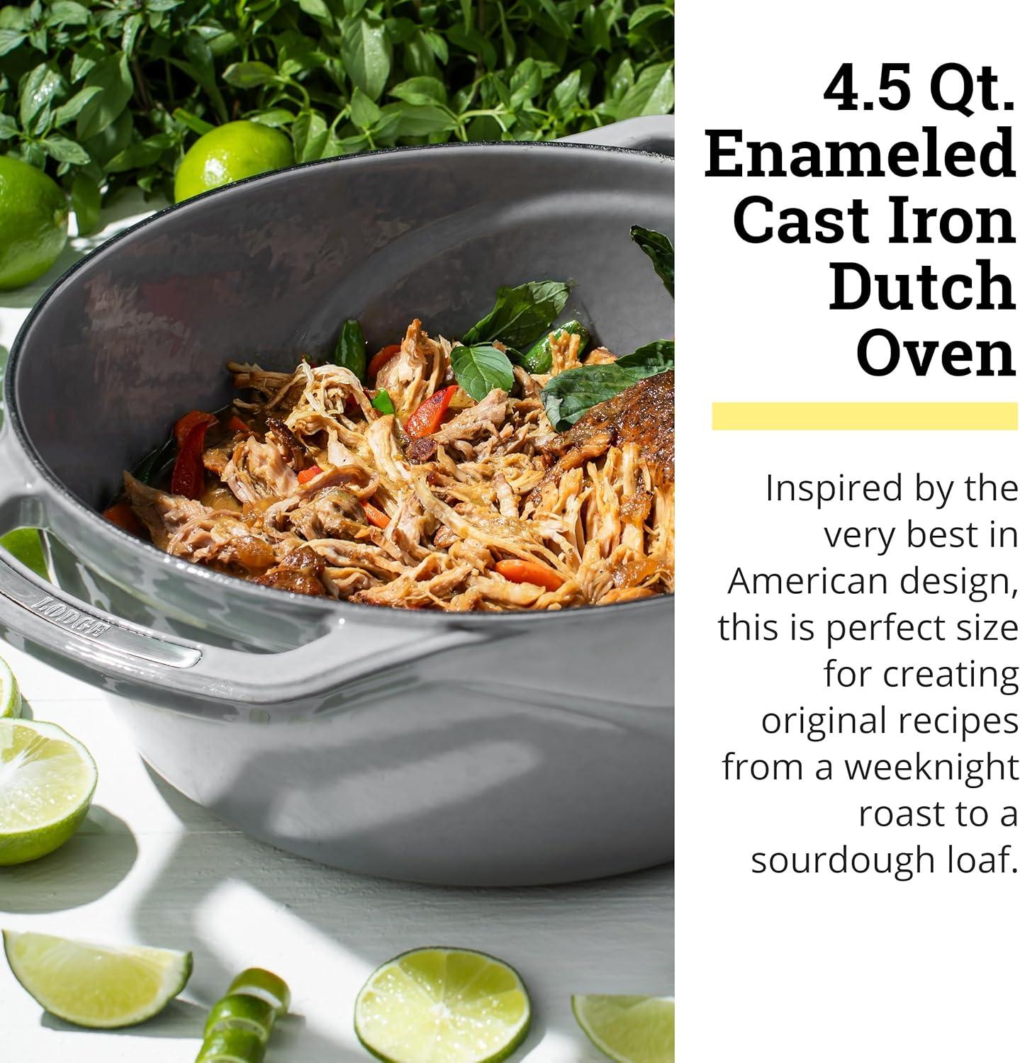 imageLodge USA Enamel Dutch Oven 75 qt MoonstruckMoonstruck