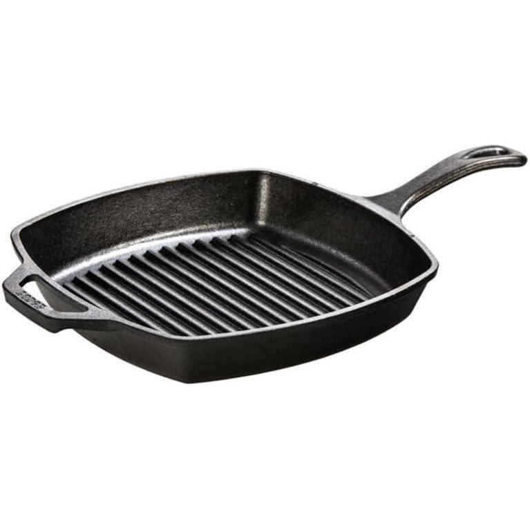 imageLodge Cast Iron Grill Pan 65 Inch Black26 7 cm 10 5 Zoll
