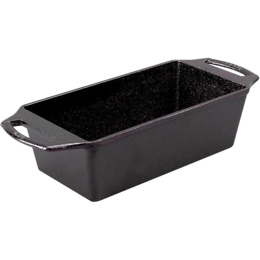 imageLodge Cast Iron Loaf Pan 85x45 Inch Black85 Inch