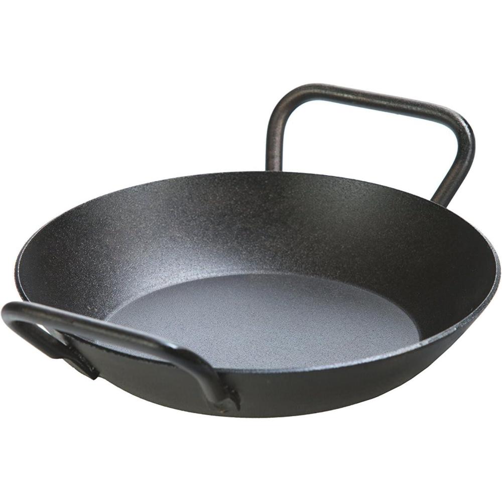 imageLodge PreSeasoned Carbon Steel Skillet Use in the Oven on the Stove on the Grill or Over a Campfire 15 Inch8 Inch