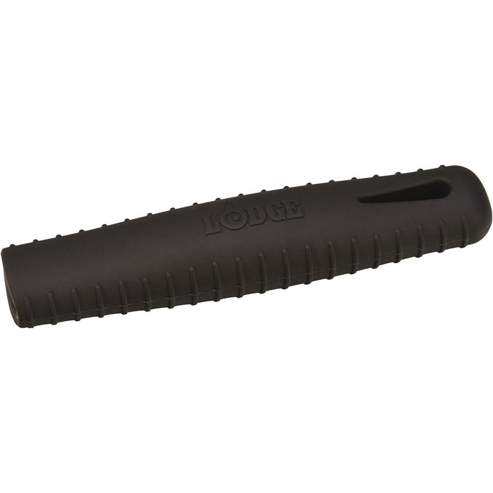 imageLodge Silicone Hot Handle Holder  Dishwasher Safe Hot Handle Holder Designed for Lodge Carbon Steel Pan Products  Reusable Heat Protection Up to 500  BlackBlack