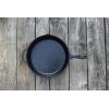 Lodge 10.25 Inch Cast Iron Skillet – Pre-Seasoned Frying Pan with Teardrop Handle – Oven, Stovetop, Grill & Campfire Use – Made in USA – Durable, Non-Toxic, Even-Heating Cookware – Black(12 Inch)