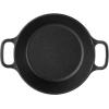 Lodge 12 Inch Pre-Seasoned Cast Iron Skillet – Dual Assist Handles – Use in the Oven, on the Stove, on the Grill, or Over a Campfire – Black(8 Inch (Pack of 3))