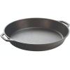 Lodge 17 Inch Pre-Seasoned Cast Iron Skillet – Dual Assist Handles – Use in the Oven, on the Stove, on the Grill, or Over a Campfire – Black