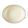 Lodge 7 Quart Enameled Cast Iron Oval Dutch Oven with Lid – Dual Handles – Oven Safe up to 500° F or on Stovetop – Use to Marinate, Cook, Bake, Refrigerate and Serve – Oyster White(Oyster White)