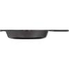 Lodge 8 Inch Pre-Seasoned Cast Iron Stamped Skillet – Signature Teardrop Handle – Use in the Oven, on the Stove, on the Grill, or Over a Campfire – Deer(10.25 inch)