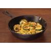 Lodge 8 Inch Pre-Seasoned Cast Iron Stamped Skillet – Signature Teardrop Handle – Use in the Oven, on the Stove, on the Grill, or Over a Campfire – Deer(8 inch)