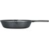 Lodge 8 Inch Pre-Seasoned Cast Iron Stamped Skillet – Signature Teardrop Handle – Use in the Oven, on the Stove, on the Grill, or Over a Campfire – Deer(8 inch)