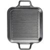 Lodge BOLD 12 Inch Seasoned Cast Iron Griddle, Design-Forward Cookware(Grill Pan w/ Loop Handles)