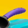 Lodge Bold Silicone Hot Handle Holder – Dishwasher Safe Hot Handle Holder Upgraded Design for Lodge Bold Products Only – Heat Protection Up to 450 – Vivid Purple