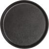 Lodge Cast Iron 9.25″ Round Handless Serving Griddle, Black