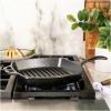 Lodge Cast Iron Grill Pan, 6.5 Inch, Black(26 7 cm (10 5 Zoll))