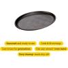 Lodge Cast Iron Oval Griddle, 13.375″ x 10″, 13.375″, Black(13.375″)