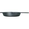 Lodge Cast Iron Skillet with Red Silicone Hot Handle Holder, 10.25-inch