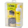 Lodge Enameled Cast Iron & Ceramic Stoneware Cleaner – 100% Biodegradeable Enamel Cleaner – Dye and Bleach-Free – 12 Fl Oz(Enameled Cast Iron Care Kit)