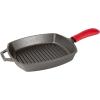 Lodge Manufacturing Company Lodge Cast Iron 10.5-inch Square Grill Pan, Black