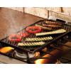 Lodge Reversible Cast Iron Grill/Griddle – 9.5 x 16.75 Inch Pre-Seasoned Cooking Surface – Flat & Ribbed Sides – Use on Stove, Grill, or Campfire – Made in the USA – Heavy-Duty, Black(16.8″ x 9.5″ x 0.6″)