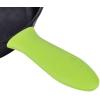 Lodge Silicone Hot Handle Holder – Dishwasher Safe Hot Handle Holder Designed for Lodge Cast Iron Skillets 9 Inches+ w/Keyhole Handle – Reusable Heat Protection Up to 500° – Black(Green)