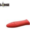 Lodge Silicone Mini Hot Handle Holder – Dishwasher Safe Mini Hot Handle Holder Designed for Lodge Cast Iron Skillets 8 Inches or Smaller w/Keyhole Handle – Reusable Heat Protection Up to 500° – Red(Red)