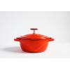 Lodge USA Enamel Dutch Oven 7.5 qt., Moonstruck(Red)