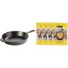 Bundle of Lodge 10.25 Inch Cast Iron Pre-Seasoned Skillet + Lodge Cast Iron Skillet Cornbread 17.4 oz (4 Pack) – Sweet As Honey