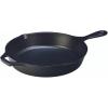 Lodge 10.25 Inch Cast Iron Skillet – Pre-Seasoned Frying Pan with Teardrop Handle – Oven, Stovetop, Grill & Campfire Use – Made in USA – Durable, Non-Toxic, Even-Heating Cookware – Black(12 Inch)