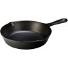 Lodge 10.25 Inch Cast Iron Skillet – Pre-Seasoned Frying Pan with Teardrop Handle – Oven, Stovetop, Grill & Campfire Use – Made in USA – Durable, Non-Toxic, Even-Heating Cookware – Black(8 Inch)