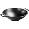 Lodge BOLD 14 Inch Seasoned Cast Iron Wok; Design-Forward Cookware(Wok)