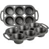 Lodge Cast Iron Muffin Pan, Set of 2