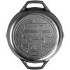 Lodge Cast Iron Wanderlust Series, Dual Handled Camper Pan, 10.25 inch
