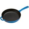 Lodge Enameled Cast Iron Skillet, 11-inch, Red(Blue)