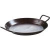 Lodge Pre-Seasoned Carbon Steel Skillet – Use in the Oven, on the Stove, on the Grill, or Over a Campfire – 15 Inch(15 Inch)