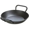 Lodge Pre-Seasoned Carbon Steel Skillet – Use in the Oven, on the Stove, on the Grill, or Over a Campfire – 15 Inch(8 Inch)