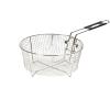 Lodge Silver Deep Fry Basket – Nickel-Plated Steel Deep Fry Basket – 10.25 Inch(10.25 Inch)