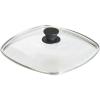 Lodge Square Tempered Glass Lid – Versatile Glass Lid for 10.5 Inch Skillets and Pans – Dishwasher Safe – 10.5 Inch(10.5 Inch)
