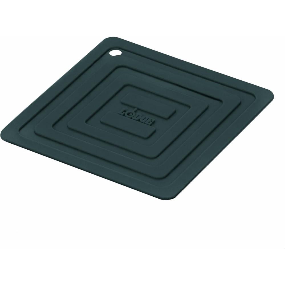 imageLODGE Black Silicone Pot Holder 1 EABlack